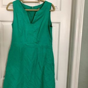Banana Republic Mint Linen Dress